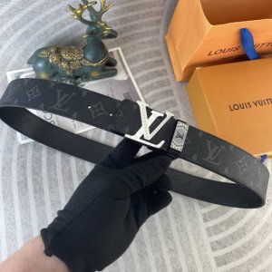 Lv Special leather belt series, original hardware boutique stainless steel buckl