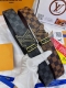Belt: Lv.. Louis.. Vuitton top-grade replica. Belt: 100% genuine leather. Carved