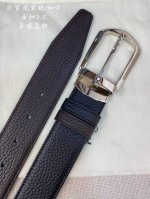 Montblanc width 3.5cm using top layer cowhide boutique pin buckle free cut busin