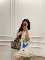 Gift box packaging Gucci Ophidia tote bag Classic monogram with double G letter