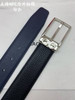 f3.5Cm High-end custom men's belt, double-sided imported cowhide, you can choose