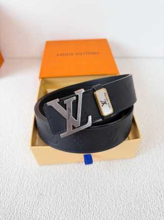 Product Name Lv..Louis..Vuitton Belt Original Model Buckle Classic Pure Steel Ma - Click Image to Close