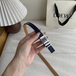 Special Loewe Classic Calf Leather Belt With A Shiny Loewe Geometric Belt Buckle