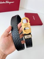 Product Name: Ferragamo Belt, Original Single Belt Model: Hook, Classic Buckle M