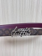 New for the season, this belt is crafted from luxurious calfskin and Monogram ca