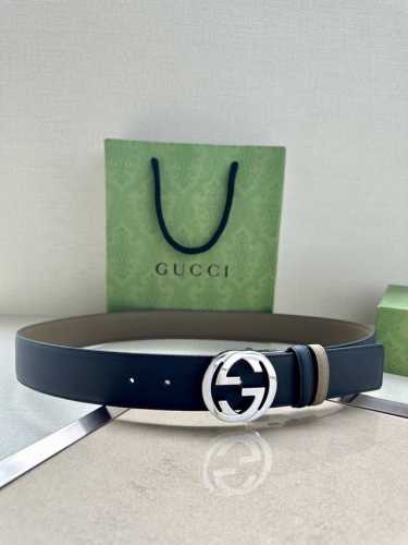Special 4.0Cm Width Gucci Series, The Brand's Iconic Double G Logo Has Been Rein