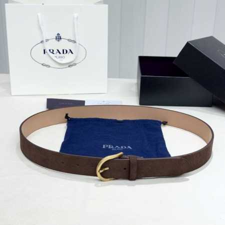 Prada, stylish and sophisticated! Versatile and elegant, 3.5cm wide. Same as th - Click Image to Close