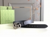 Comes with a full set of boutique gift box packaging. Gucci leather belt, impor