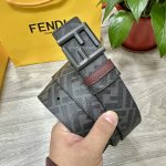 fendi Same Style As Fendi Counters Width 4.0Cm Double Ring Reversible Belt Ff