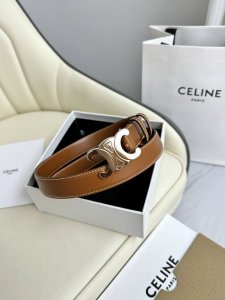 Celine Women's Original New Style Width: 2.5 Cm Premium Arc De Triomphe Copper B