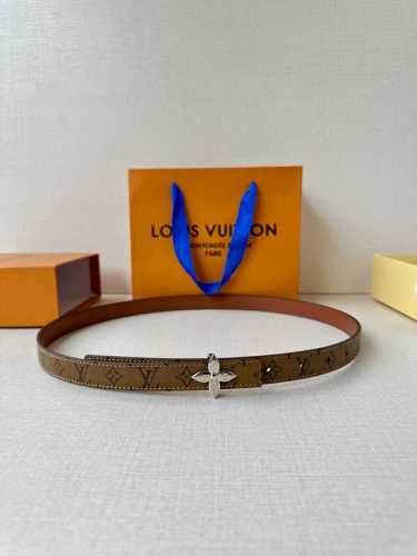 This 2.0-Inch-Wide Lv Iconic Belt Reimagines Traditional Elements With A Modern