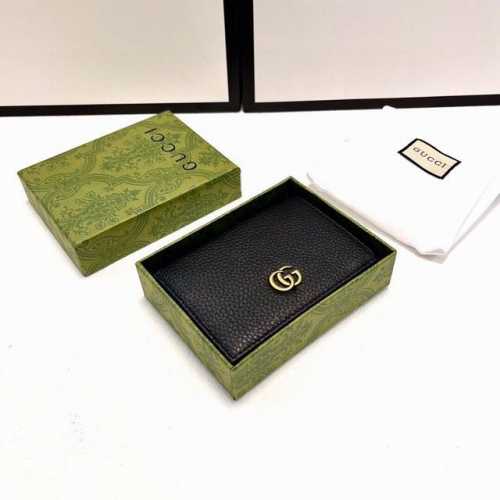 Color: Black Size: 11*10*2 New Gucci wallets are now available! Made of top-gra