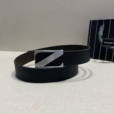 Width 38mm This Ermenegilido Zegne belt impresses with its exquisite design and