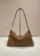 New Aimee Underarm Bag 1Bc228 Large Suede This leather Hobo underarm bag featur