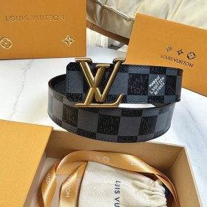 Original Packaging L0Uis Vuitt0N New Season Men's Original Single Belt, 40mm Wid