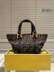 Small Fendi's quirky dumpling bag is so cute, it's so ugly! It's a unique piece.