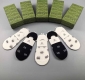 Gucci Women's Invisible Socks, New Arrival (5 pairs per box), Jacquard Classic