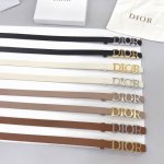 2.0Cm Dior Double-Sided Top-Grain Calf Leather, Custom-Made With Original Leathe