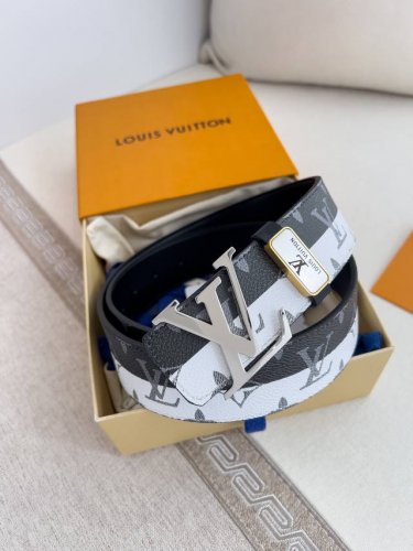 Product Name: Lv..Louis..Vuitton Belt Original Model: Buckle, Classic Pure Steel