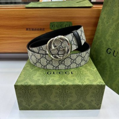 Special Guuccci New Model, Size: 4.0Cm, The Belt Body Is Made Of Waterproof Fabr