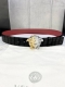 Width 4.0Cm Versace Uses Carefully Selected Imported Cowhide. This Deerskin Belt
