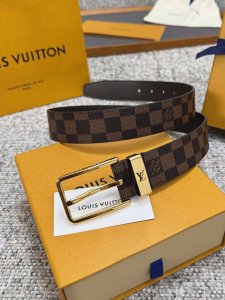Louis Vuitton LV belt series, original hardware, exquisite hand-painted edges, s