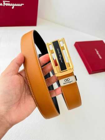 Product Name: Ferragamo Automatic Belt Model: Automatic buckle, pure steel auto - Click Image to Close