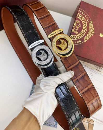 Belt: Stefen Rcici. Stefen. Nitz diamond-studded belt: Top-grade original replic