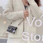 Chanel's popular mobile phone case in the fashion circle The same chain as the c