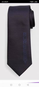 Burberry men's ties are now available, just like those from Burberry boutiques!