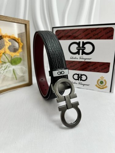 Product Name: Ferragamo Original Single Belt Material: 100% top-grain cowhide be