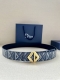 Width 4.0Cm This Belt Buckle Features The New Cd Diamond Logo And Is Carefully C