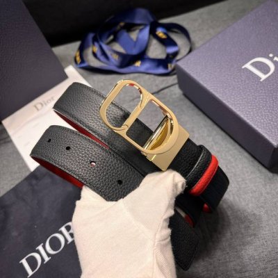 Special Dior width 3.5Cm new men's waist practical and embellished belt, importe
