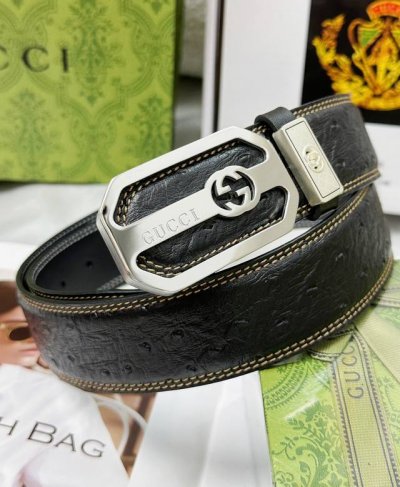 Belt: Gucci..Gu..Cci Top-Tier Replica - Waist Belt: Gucci. Original Single-Piece