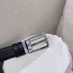 Wanbaojia-Original# Business Leather Belt Simple Design, The Choice Of Taste Low