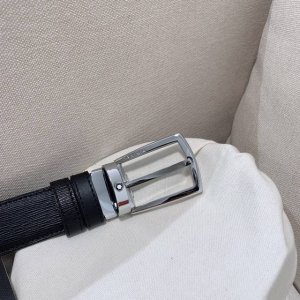 Wanbaojia-Original# Business Leather Belt Simple Design, The Choice Of Taste Low
