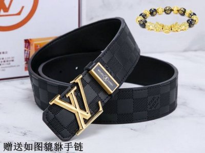Belt: Lv..Louis..Vuitton original Belt: 100% top layer cowhide, guaranteed genu