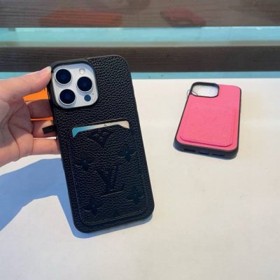 Lv new mobile phone case two-in-one all-inclusive mobile phone case litchi patte