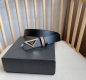 Prada Prada's Latest In-Store Design, This Glossy Leather Belt Features A Simple