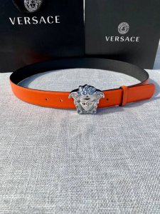 Width: 3.0 Cm Versace This Plain Weave Belt Features The Iconic Versace Medusa H