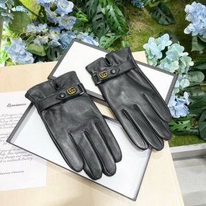 Men's New Exclusive First Release Touchscreen Gloves with Packaging, Gucci Orig