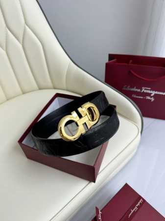 Ferragamo Double-Sided Original Imported Top Layer Cowhide, Double-Sided Use, Va - Click Image to Close