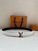 3.0 Wide Lv Flowergram Round Double-sided Belt interprets Louis Vuitton's classi