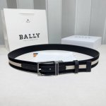 Bally , same style as in Bally boutiques. Made with webbing fabric and double-s