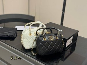 with folding box Chanel 25C bowling ball I love Chanel so much! The details are