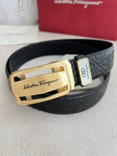 Product name: Ferrgamo.. Ferragamo belt automatic belt Model: pure steel materia