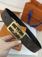 Classic Lv Belt | Super good looking Lv classic 3.8 width belt, a must-have for