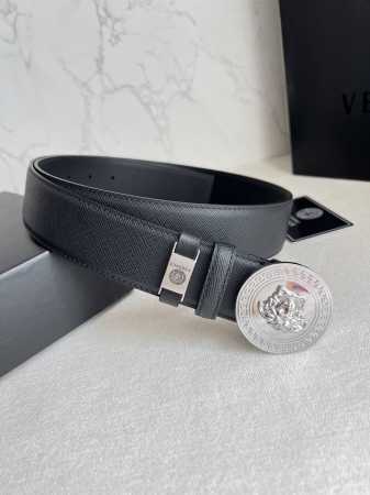 Product Name: Versace Original Belt/Leather Bag Model: Hook buckle, classic man- - Click Image to Close
