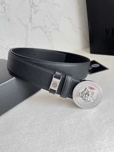 Product Name: Versace Original Belt/Leather Bag Model: Hook buckle, classic man-