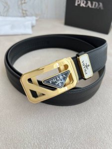 Product Name: Prada Waist Belt Automatic Belt Model: Automatic Belt, Classic Acr